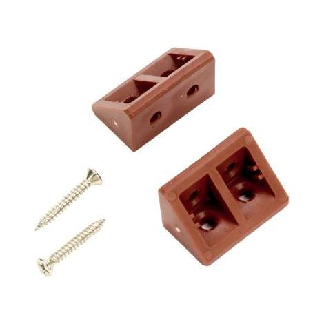 Giunzione Angolare Mm.34X28 Marrone