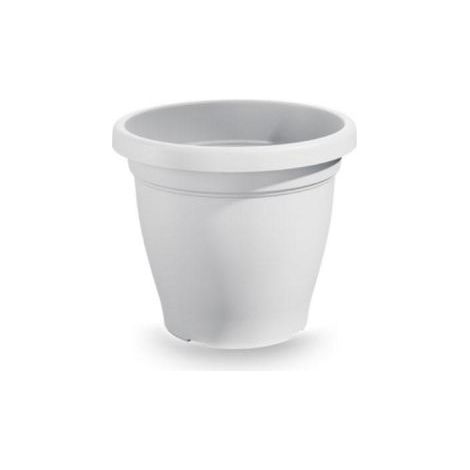 VASO 'VERONA' Ø cm 25x21h - colore bianco