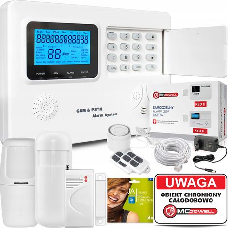Allarme GSM RED III BOX + 1 sensore PIR (1/5)