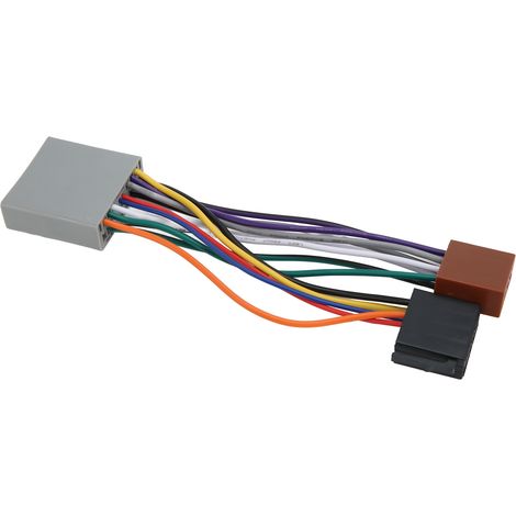 Connecteur adaptateur faisceau radio ISO pour autoradio, remplacement compatible Civic, connectique stéréo voiture (1/5)