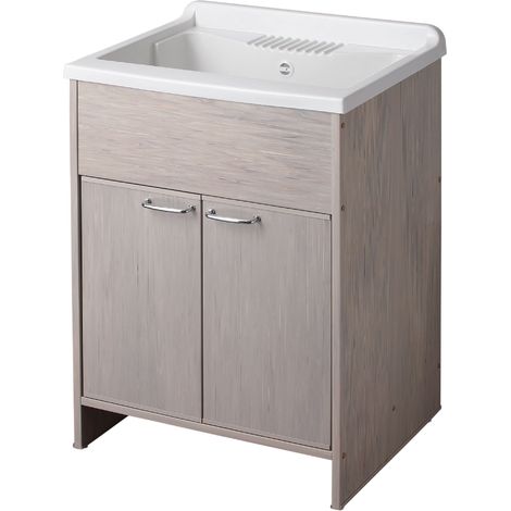 Lavatoio in PVC in KIT 60X50 per Interni/Esterni ROVERE (1/5)