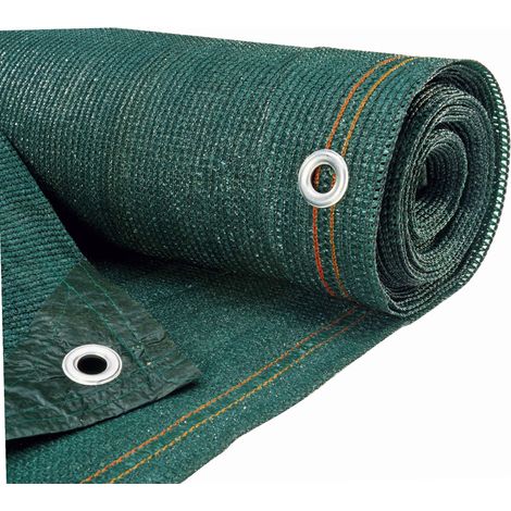 Verstärkter grüner Sichtschutz WERKA PRO 220g/m2 1 x 10 m