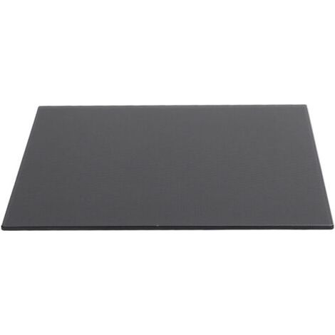 Plate-forme d'impression en verre de silicium cristallin de carbone d'impression 3D, panneau de construction en verre trempé 2202404MM adapté à Anycubic MEGA S et à d'autres modèles