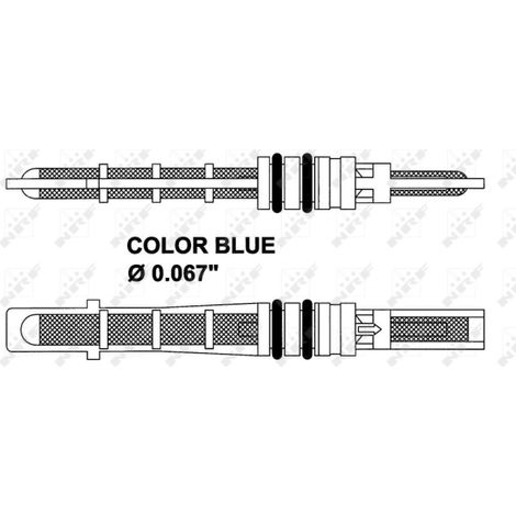 Détendeur, climatisation NRF 38207 FORD 1669322 3856041 6899284 F3XH19D990AA