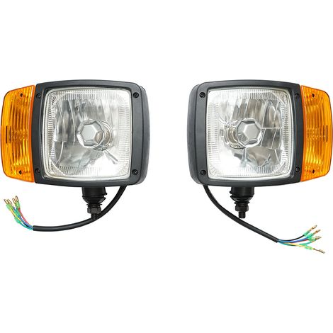 Set di lampade tipo faro con indicatori di direzione destro e sinistro 12V HR-A-023 Breckner Germany (1/5)