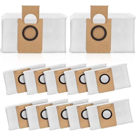Accessoires pour robot aspirateur Ecovacs X1 OMNI – 12 sacs de rechange compatibles, haute capacité et étanche (1/4)