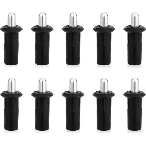 Paquete de 10 pasadores de reparación para puertas de armarios, amortiguadores de resorte, conectores, fijaciones para muebles de plástico y metal para persianas, puertas y ventanas.