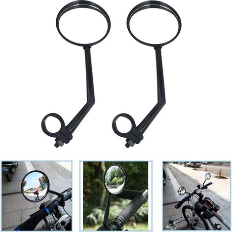 Rétroviseur vélo 360° rotatif réglable - 1 pièce pour VTT tout-terrain (1/5)