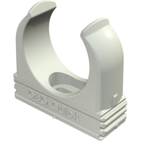 Quick-Schelle M63 lichtgrau, Spannweite 63 mm - 20 Stk