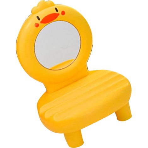Support téléphone bureau mignon animal cartoon, support tablette inclinable réglable, jaune, pour maison bureau voyage (1/5)