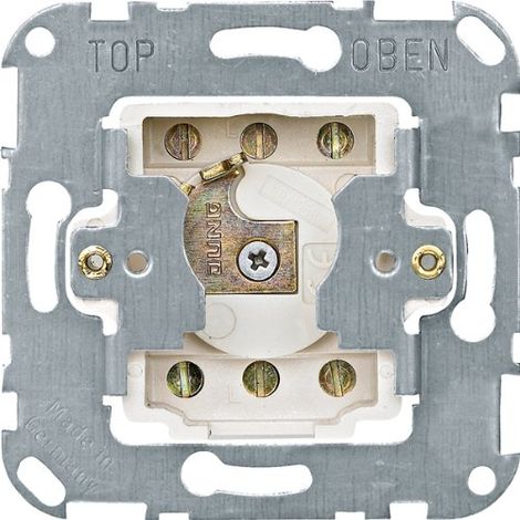 Interruptor merten 318501 aluminio bipolar multi-módulo