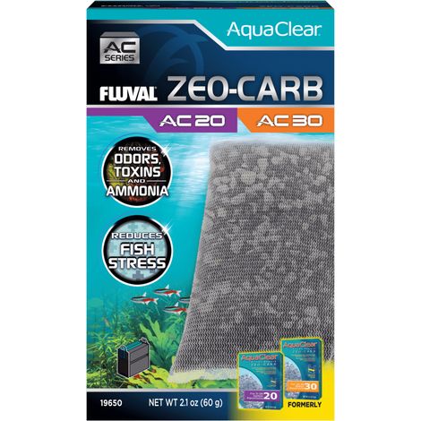 Zeo-Carb para filtro AquaClear Fluval AC - Pack de 1