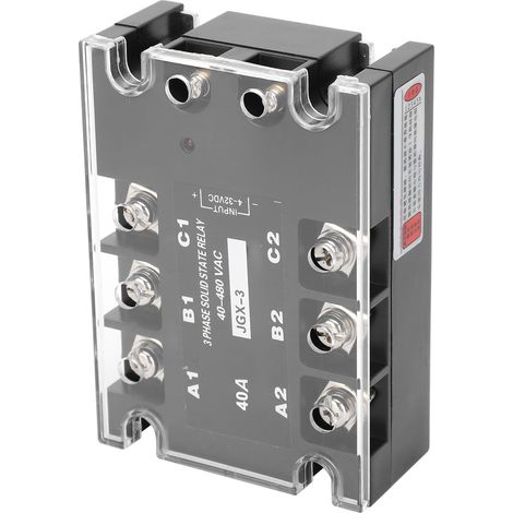 Dreiphasiger SSR-Controller für industrielle Mittel- und Niederspannungsanlagen DC/AC 40–480 V AC JGX3 (4840Z) (1/5)