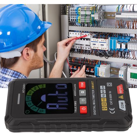 HT124A+ Intelligentes Digitalmultimeter, Hochpräzisionsmultimeter (1/5)