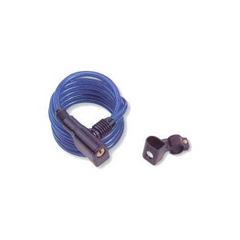 ANTIFURTO A SPIRALE PER BICI CON CHIAVE- - ø mm.8x150 cm. - 1 blister QUALITY
