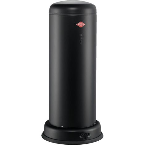 Wesco Mülleimer Big Baseboy 30 schwarz matt (1/3)