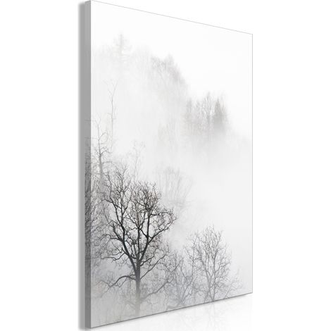 Quadro - Trees In The Fog (1 Part) Vertical - 40x60 (1/4)