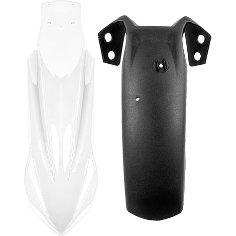 Garde-boue, plastique ABS durable, installation facile, compatible avec Yamaha, Un ensemble-blanc (1/2)