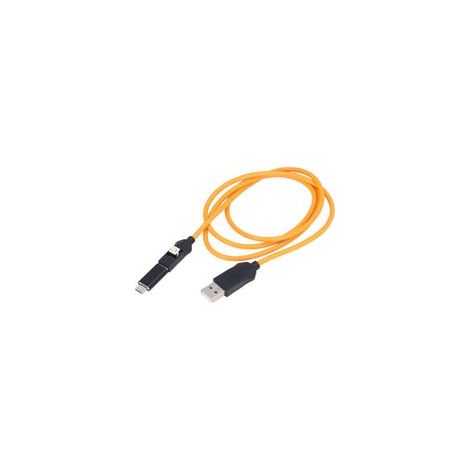 Câble de réparation de téléphone portable avec port USB et interrupteur, pour court-circuit profond, d'une longueur de 1 mètre. (1/5)