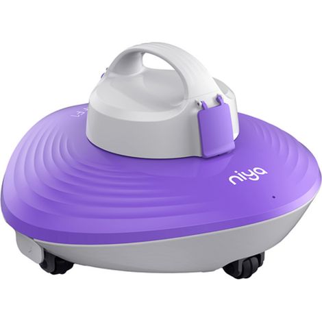 Robot aspirateur de piscine sans fil hors sol, piscines jusqu'à 6 mètres, léger, durée de cycle jusqu'à 1h, nettoyage fond uniquement - Niya - SONAR F1 (1/5)