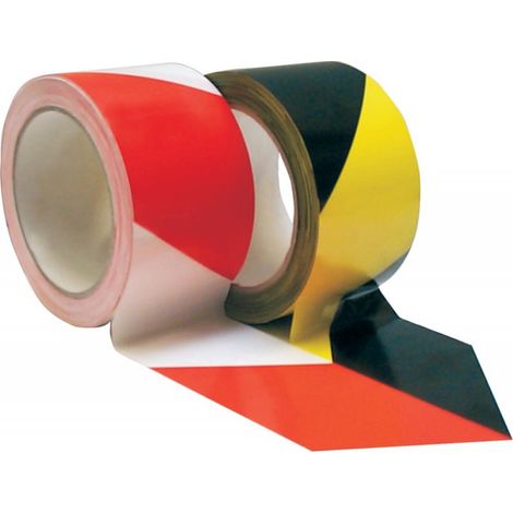 Nastro Di Avvertimento. 66Mx60Mm Rosso / Bianco