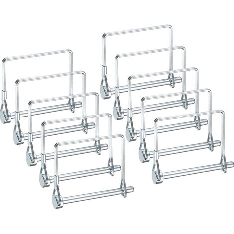 10-Pack Goupille D'Attelage 0.24" De Diamètre 2.75" De Longueur (1/5)