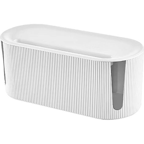 Boîte de rangement de câbles, multiprise, organisateur de prises, étui multifonctionnel pour la maison, le dortoir ou le bureau (1/5)