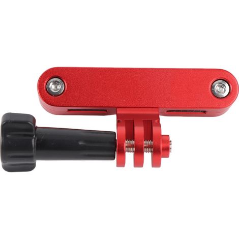 Support de rail de selle pour caméra de vélo Action 5 Pro, compatible avec les caméras d'action X4 (rouge) (1/5)