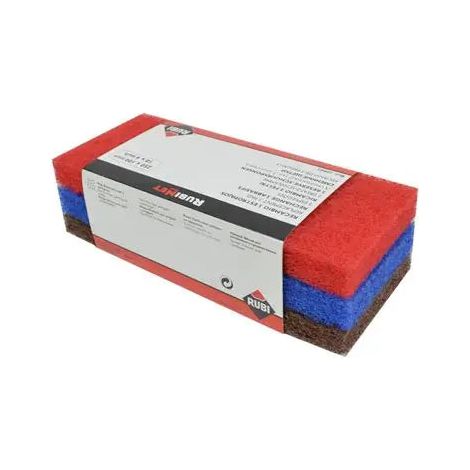 Ricambio 3 abrasivi (morbido/medio/forte) RUBI - 20902 (1/3)