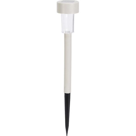 LAMPADA A ENERGIA SOLARE cm 18 x h.55 - col.assortiti