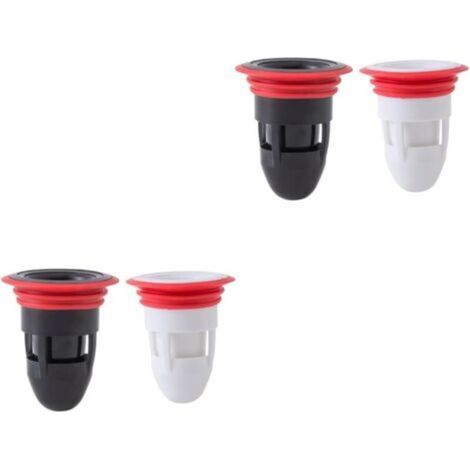Ensemble de 2 pièces de noyau de drain de sol, noyau d'égout de salle de bain désodorisant, noyau de drain de sol, noyau en silicone, noyau anti-blocage de drain de sol, 2 pièces 2 (1/5)