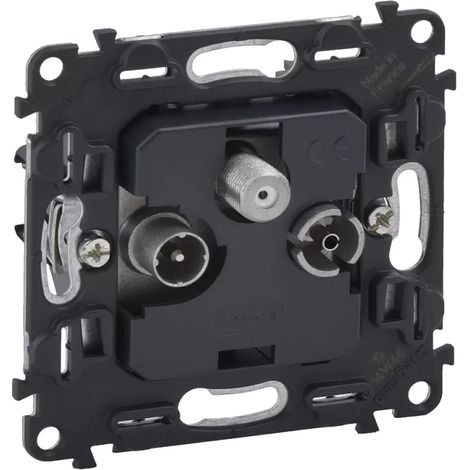 Legrand Einsatz IN’MATIC TV-R-SAT Enddose 753064 (1/2)