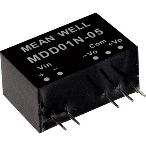 Module convertisseur CC/CC Mean Well MDD01N-15 Nbr. de sorties: 2 x 34 mA 1 W 1 pc(s) Q128532 (1/2)