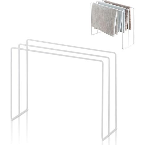 1 Porte-torchons, Comptoir, Fer, Blanc, Cuisine, Salle de bain, Rangement (1/5)