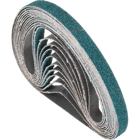 24 Pack Bandes Abrasives 1/2 X 24 Pouces Pour Ponceuse A Bande (1/5)