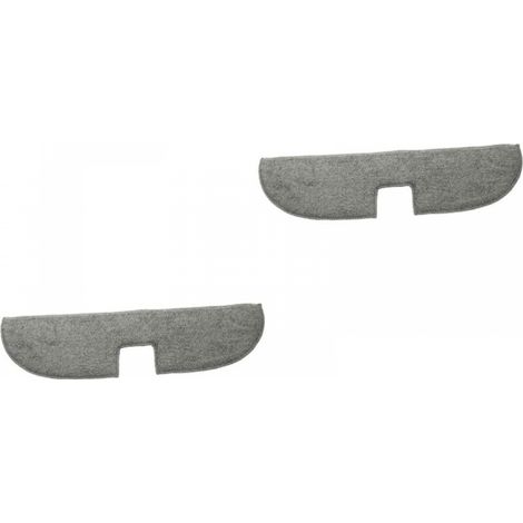 Lot de 2 tapis de protection absorbants pour évier de cuisine, tapis anti-goutte pour robinet, tapis de séchage pour évier de salle de bain, éponge grise (1/5)