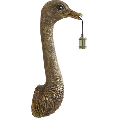 Light & Living - wandleuchte - Ostrich - bronze - kunststoff -