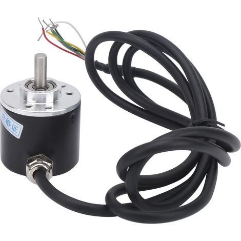 DC5-24V C38S6G5 Solid Shaft 6mm Incremental Three-Phase ABZ Encoder (1200-2000 Pulses) C38S6G5-1200Z (1/5)