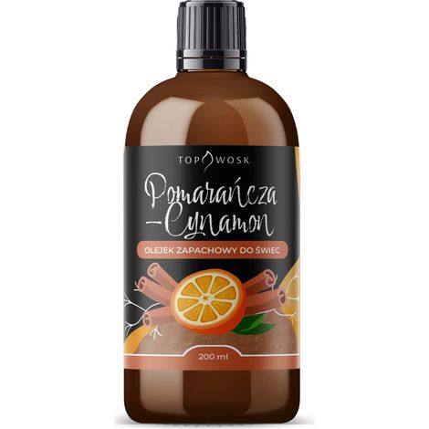 Olio profumato all'arancia e cannella 200 ml