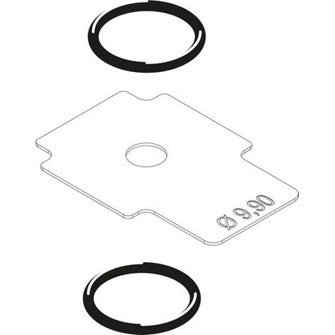 Pièce de rechange BOSCH TTNR : 8738805027 Couvercle de gaz VR4615 D=9,90 mm everp