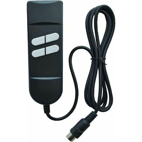 Télécommande manuelle pour fauteuil élévateur et relax électrique, 4 boutons avec connecteur 5 broches, compatible inclinables à 2 moteurs (1/5)