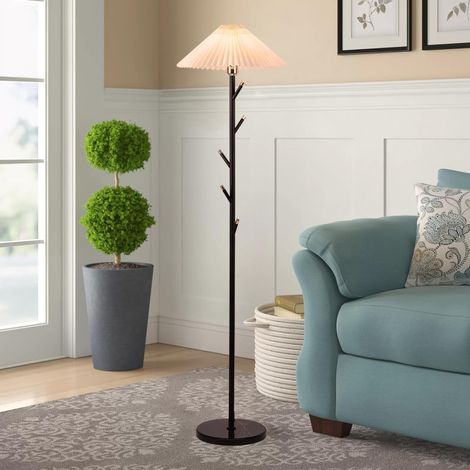 Ganeed Traditional Floor Lamp with 1 Bulb Included (1/5)