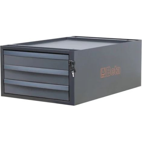 Beta C58CS/A 3C Cassettiera per banchi componibili C58BC con 3 cassetti (1/3)