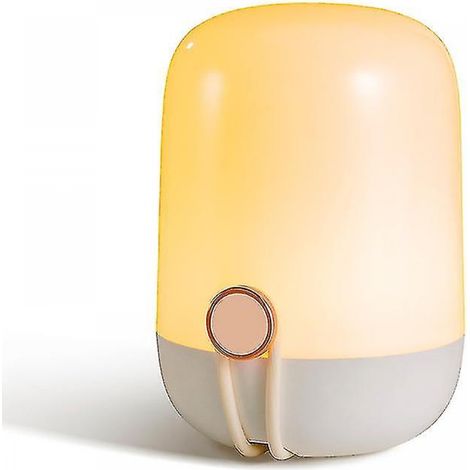 BEBUSINGOTO Veilleuse portable pour allaitement - Lampe d'allaitement LED - Luminosité réglable avec 7 couleurs. (1/5)