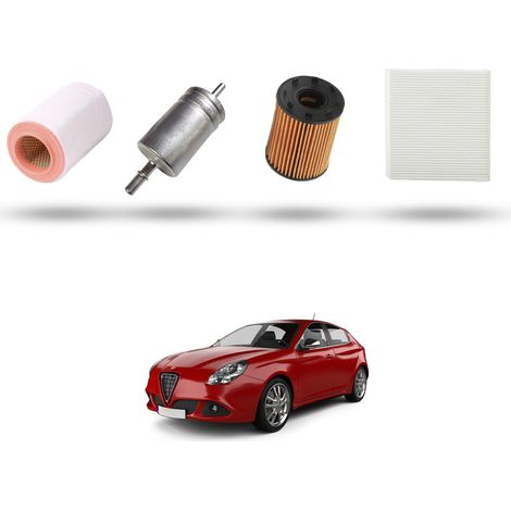 Kit Tagliando 4 filtri compatibile con Alfa Romeo Giulietta (940) 1.4 Tb 16v Multiair 125kw dal 2010 (1/5)