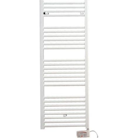 Sèche-Serviettes Électrique 1000W ALTERNA Primeo H165,8xL60cm Vertical Mural Blanc - 6841977 (1/2)