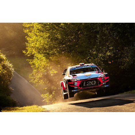 Papier peint panoramique Auto / Voiture de course - Rallye Automobile - 130 cm x 86 cm (1/2)
