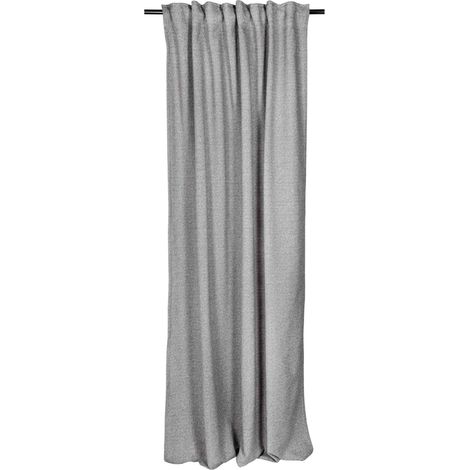 ESPRIT Schlaufenvorhang FUN - 1 Stück 130x250 cm, Grau