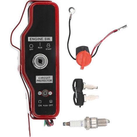 Zündschalterkasten mit Schlüssel für GX340 GX390 11 PS 13 PS Motorgenerator Ersatzteile