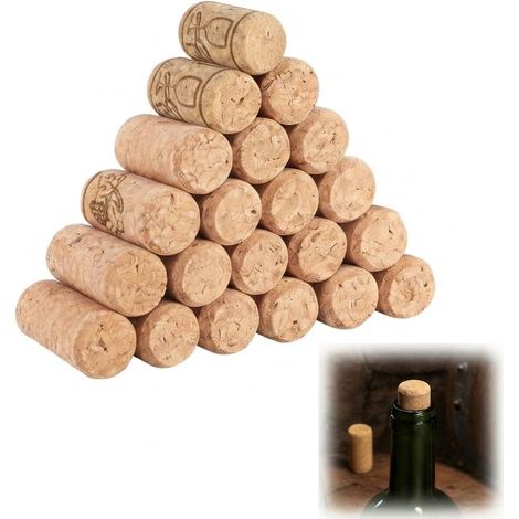 Bouchon Liège 30 40x21mm Naturel Bouchon Vin Bouchon Bouteille Bois (1/5)